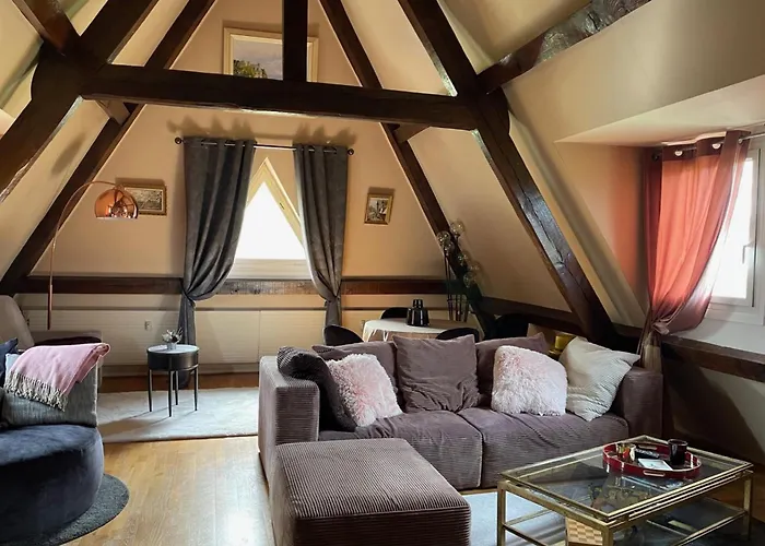 Daire Bright T2 - View Of Deauville Bay